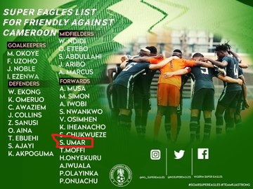Nigeria amenaza el concurso de Sadiq Umar en el play off