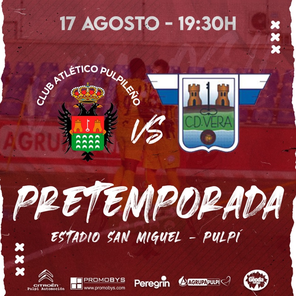 Cartel Atlético Pulpileño vs CD Vera 17-08-22